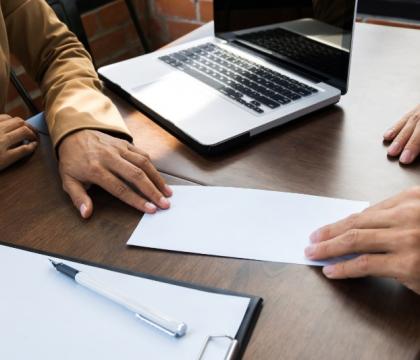 Droit du travail démission Amiens